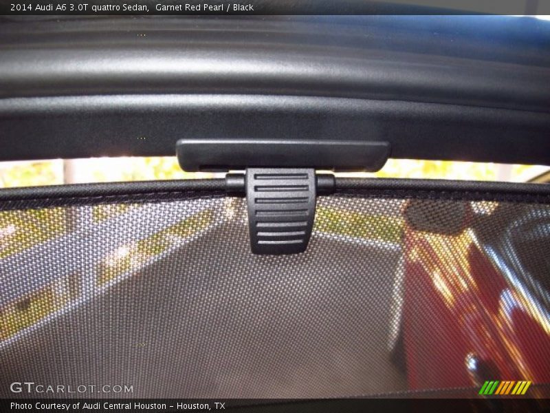 Garnet Red Pearl / Black 2014 Audi A6 3.0T quattro Sedan