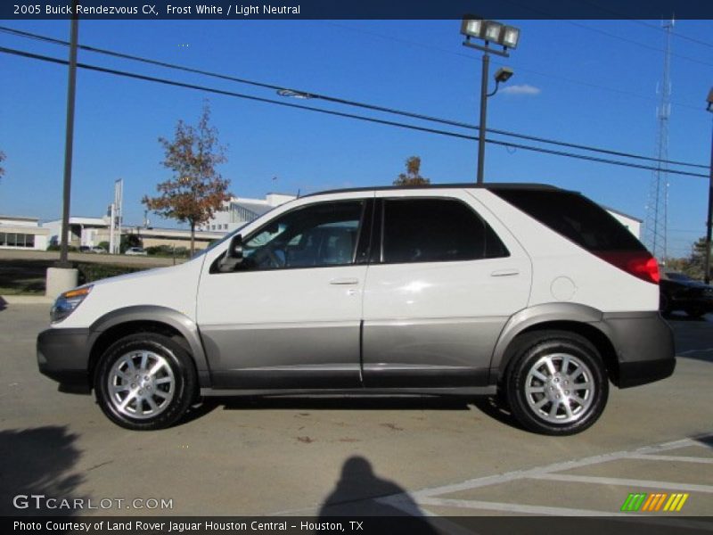 Frost White / Light Neutral 2005 Buick Rendezvous CX