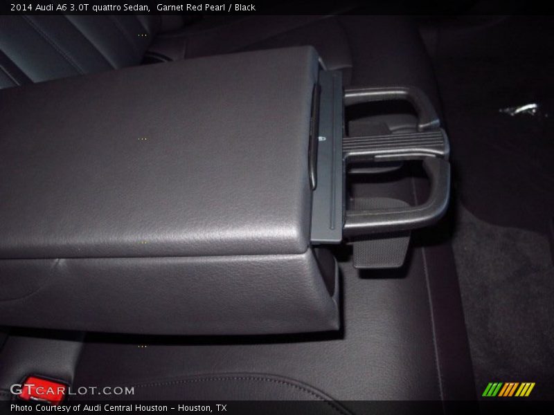 Garnet Red Pearl / Black 2014 Audi A6 3.0T quattro Sedan