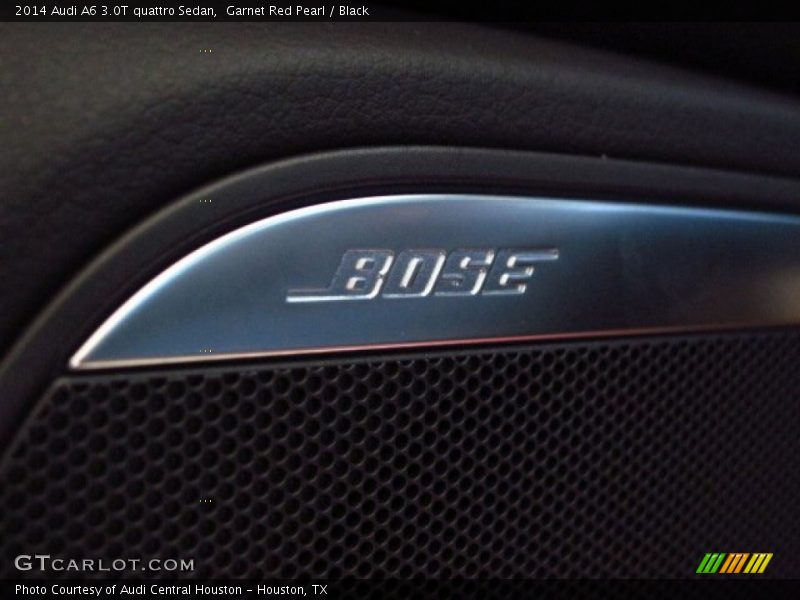 Garnet Red Pearl / Black 2014 Audi A6 3.0T quattro Sedan