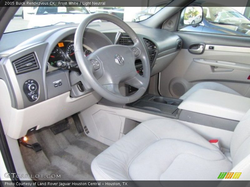 Frost White / Light Neutral 2005 Buick Rendezvous CX