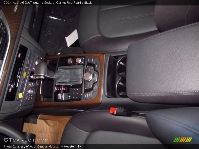 Garnet Red Pearl / Black 2014 Audi A6 3.0T quattro Sedan