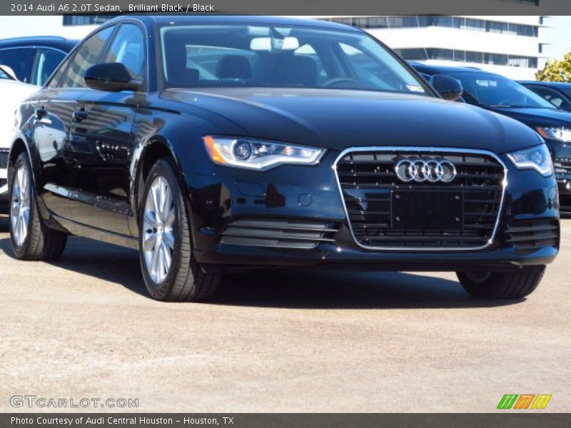 Brilliant Black / Black 2014 Audi A6 2.0T Sedan