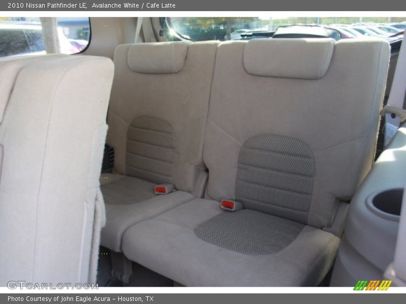 Avalanche White / Cafe Latte 2010 Nissan Pathfinder LE
