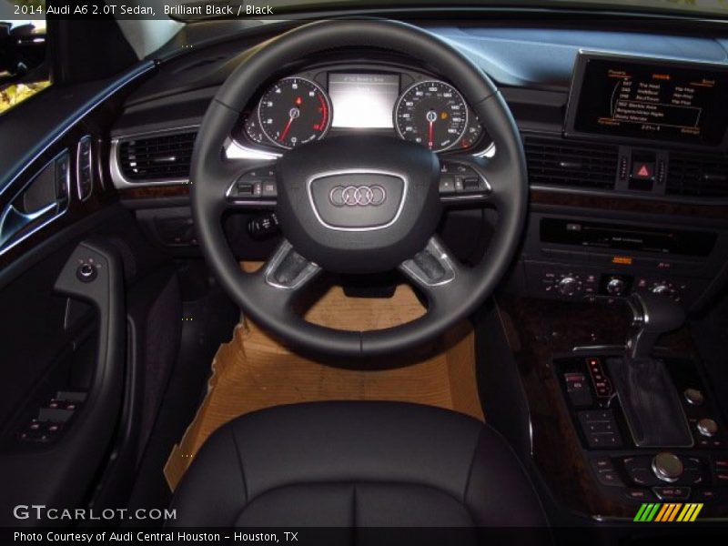 Brilliant Black / Black 2014 Audi A6 2.0T Sedan