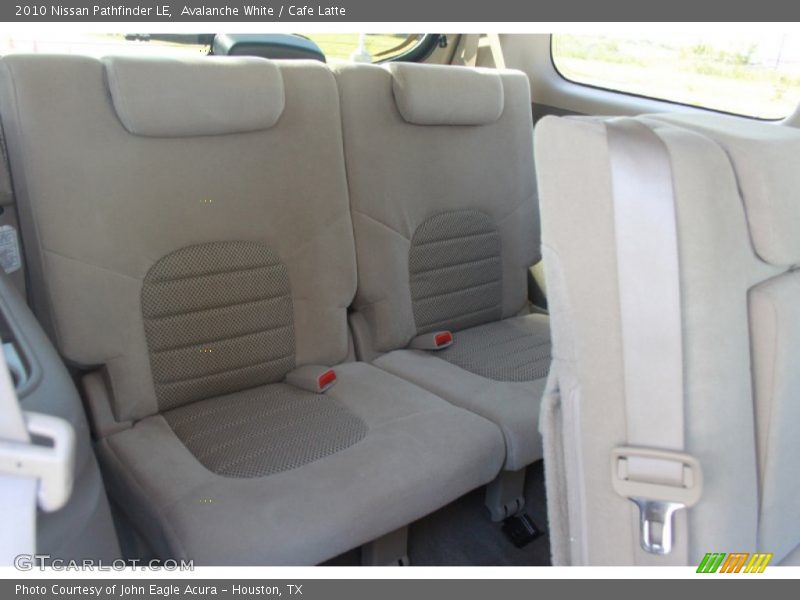 Avalanche White / Cafe Latte 2010 Nissan Pathfinder LE