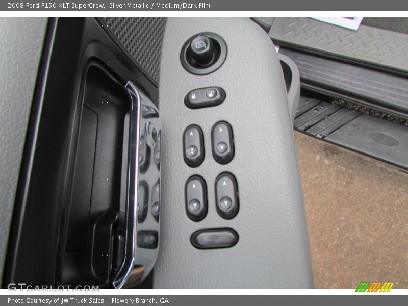 Silver Metallic / Medium/Dark Flint 2008 Ford F150 XLT SuperCrew