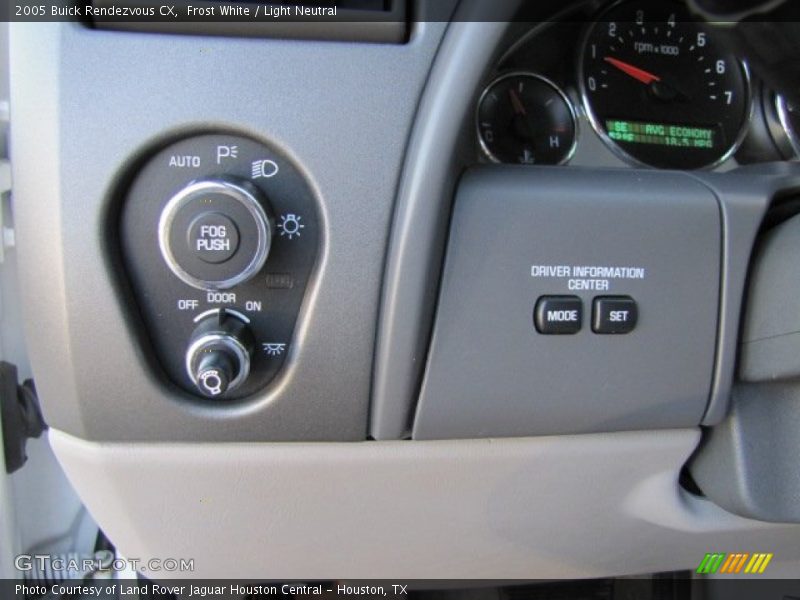 Frost White / Light Neutral 2005 Buick Rendezvous CX