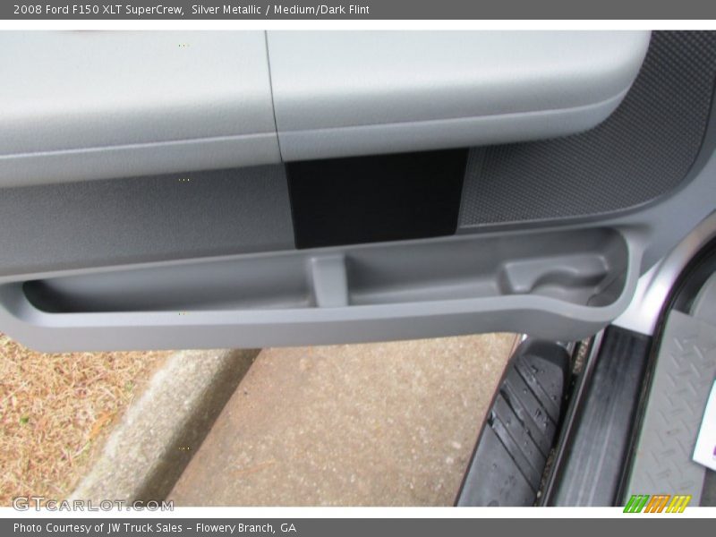 Silver Metallic / Medium/Dark Flint 2008 Ford F150 XLT SuperCrew
