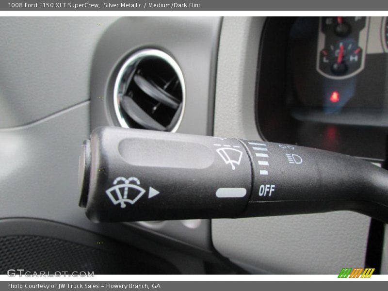 Silver Metallic / Medium/Dark Flint 2008 Ford F150 XLT SuperCrew