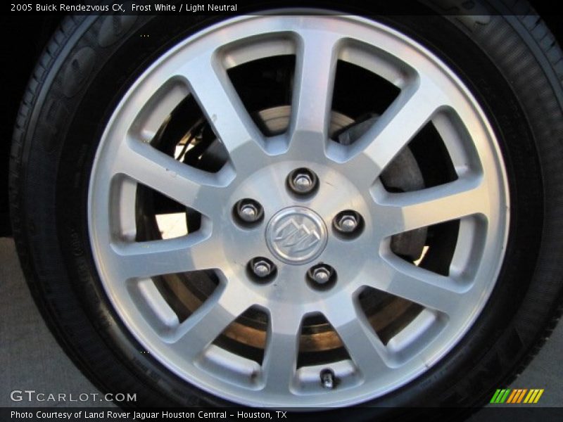 Frost White / Light Neutral 2005 Buick Rendezvous CX