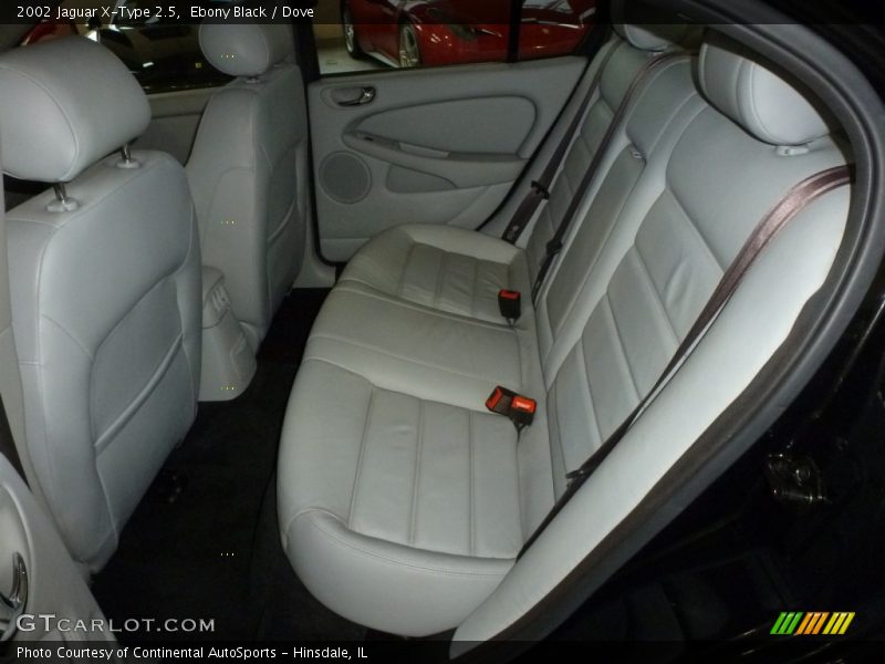 Rear Seat of 2002 X-Type 2.5