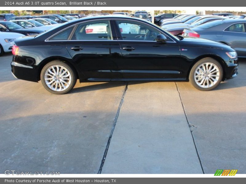 Brilliant Black / Black 2014 Audi A6 3.0T quattro Sedan