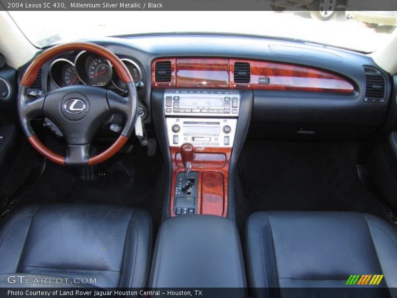 Millennium Silver Metallic / Black 2004 Lexus SC 430