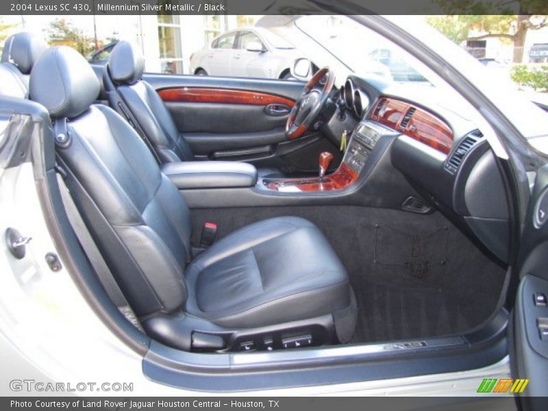 Millennium Silver Metallic / Black 2004 Lexus SC 430