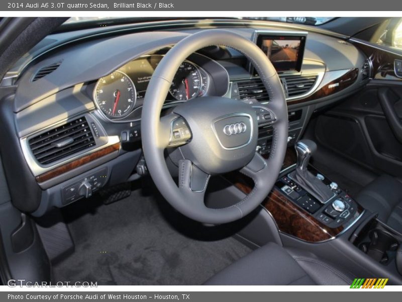 Brilliant Black / Black 2014 Audi A6 3.0T quattro Sedan