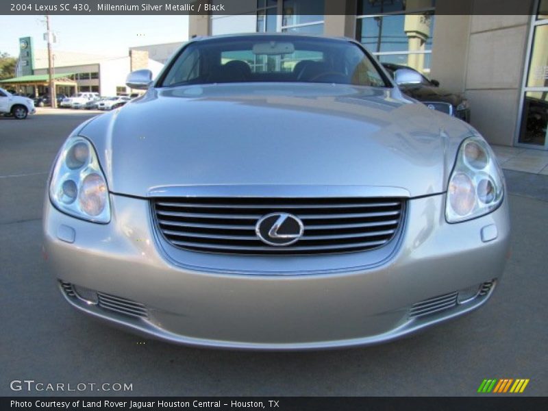 Millennium Silver Metallic / Black 2004 Lexus SC 430