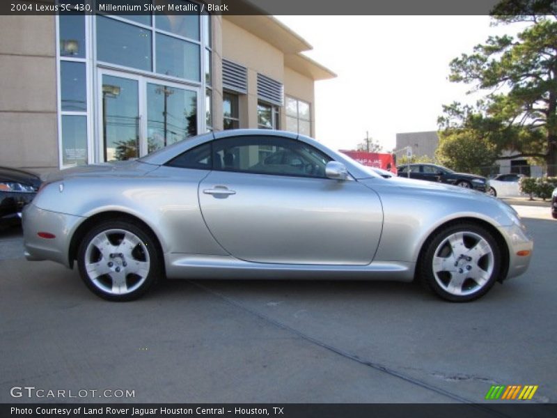 Millennium Silver Metallic / Black 2004 Lexus SC 430