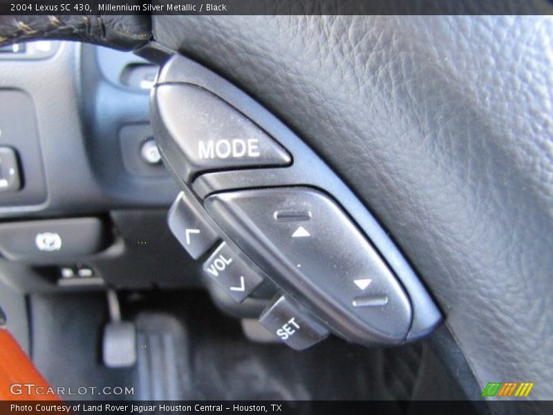 Millennium Silver Metallic / Black 2004 Lexus SC 430