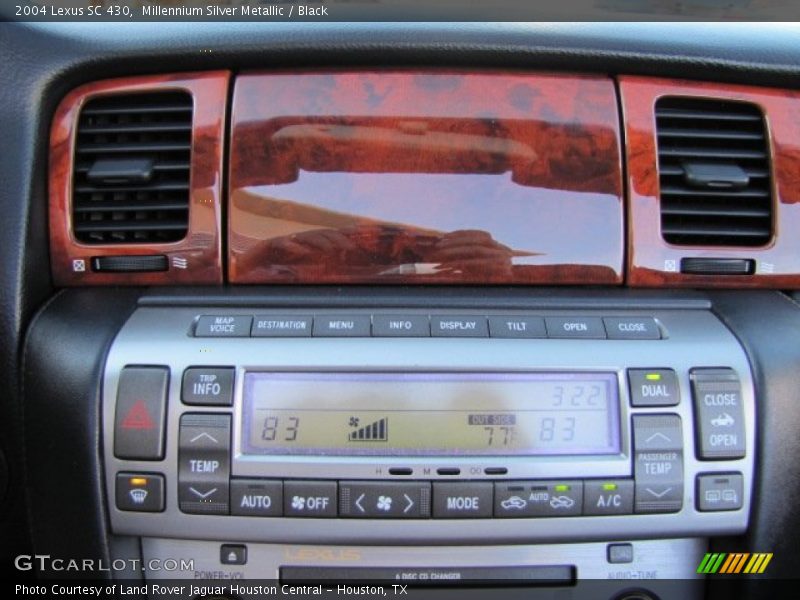 Millennium Silver Metallic / Black 2004 Lexus SC 430