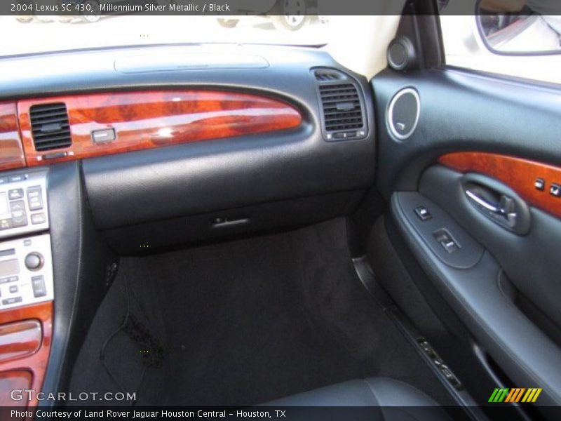 Millennium Silver Metallic / Black 2004 Lexus SC 430