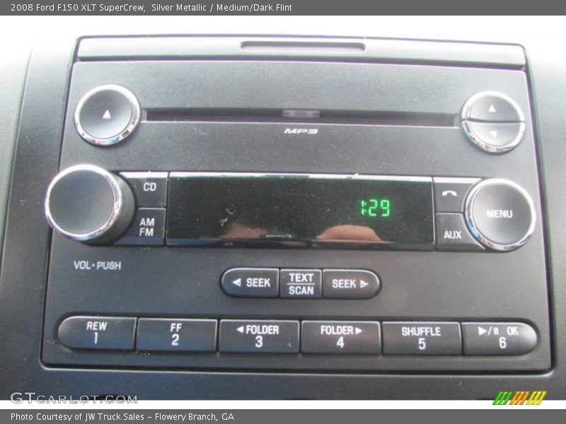 Silver Metallic / Medium/Dark Flint 2008 Ford F150 XLT SuperCrew