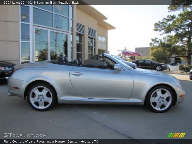 Millennium Silver Metallic / Black 2004 Lexus SC 430
