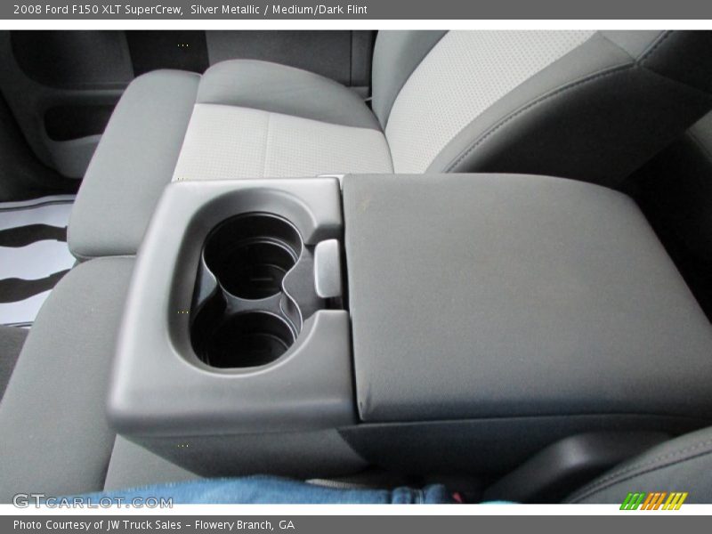 Silver Metallic / Medium/Dark Flint 2008 Ford F150 XLT SuperCrew