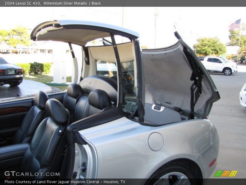 Millennium Silver Metallic / Black 2004 Lexus SC 430