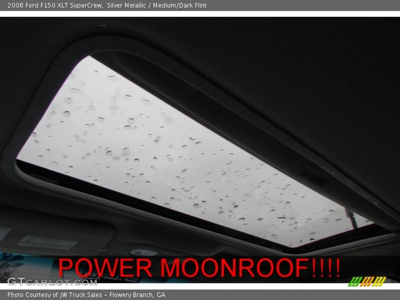 Silver Metallic / Medium/Dark Flint 2008 Ford F150 XLT SuperCrew
