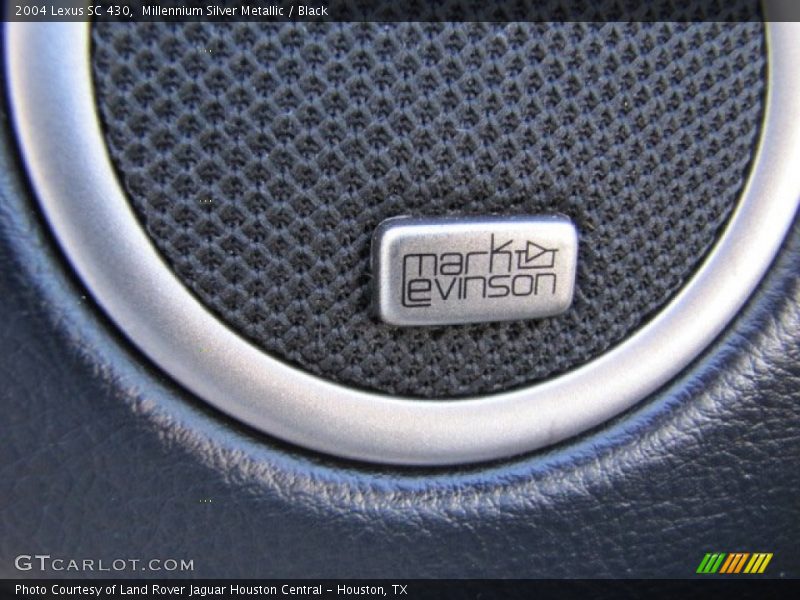 Millennium Silver Metallic / Black 2004 Lexus SC 430