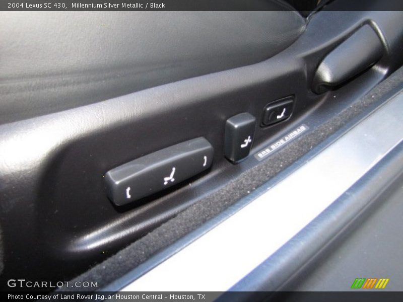 Millennium Silver Metallic / Black 2004 Lexus SC 430