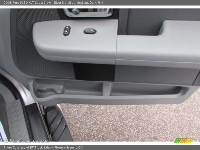 Silver Metallic / Medium/Dark Flint 2008 Ford F150 XLT SuperCrew