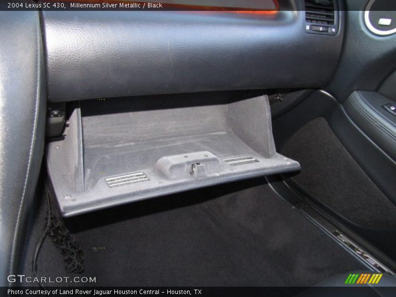 Millennium Silver Metallic / Black 2004 Lexus SC 430