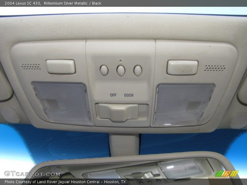 Millennium Silver Metallic / Black 2004 Lexus SC 430
