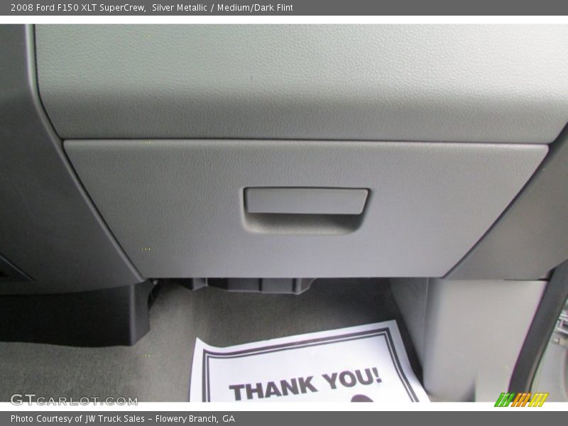 Silver Metallic / Medium/Dark Flint 2008 Ford F150 XLT SuperCrew