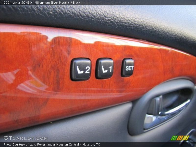 Millennium Silver Metallic / Black 2004 Lexus SC 430
