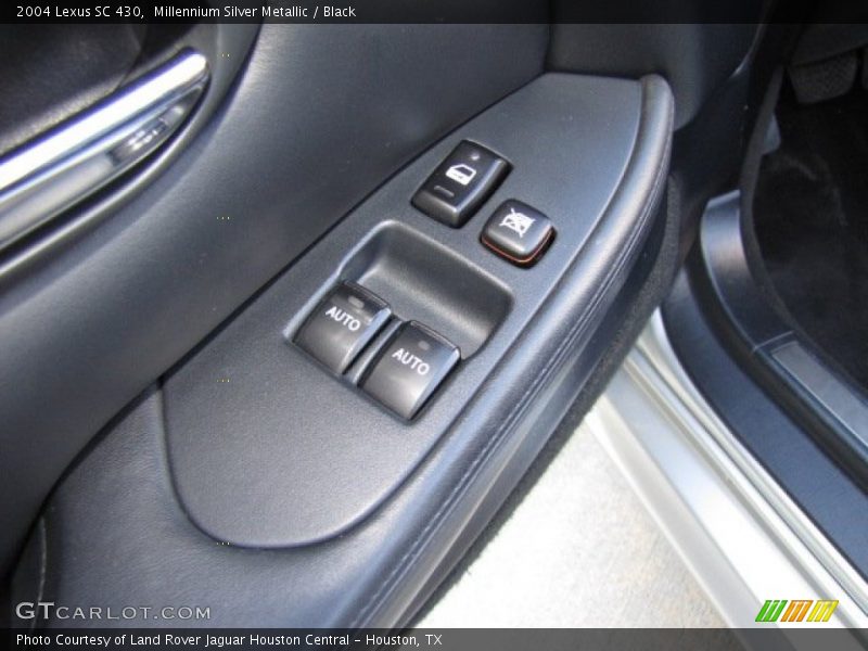 Millennium Silver Metallic / Black 2004 Lexus SC 430