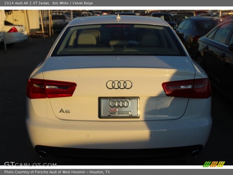 Ibis White / Velvet Beige 2014 Audi A6 2.0T Sedan