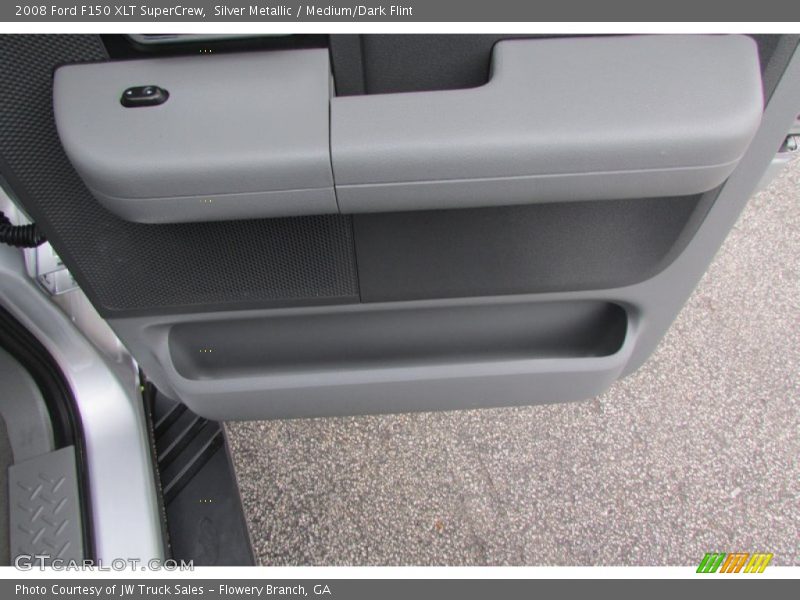 Silver Metallic / Medium/Dark Flint 2008 Ford F150 XLT SuperCrew