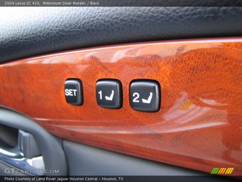 Millennium Silver Metallic / Black 2004 Lexus SC 430