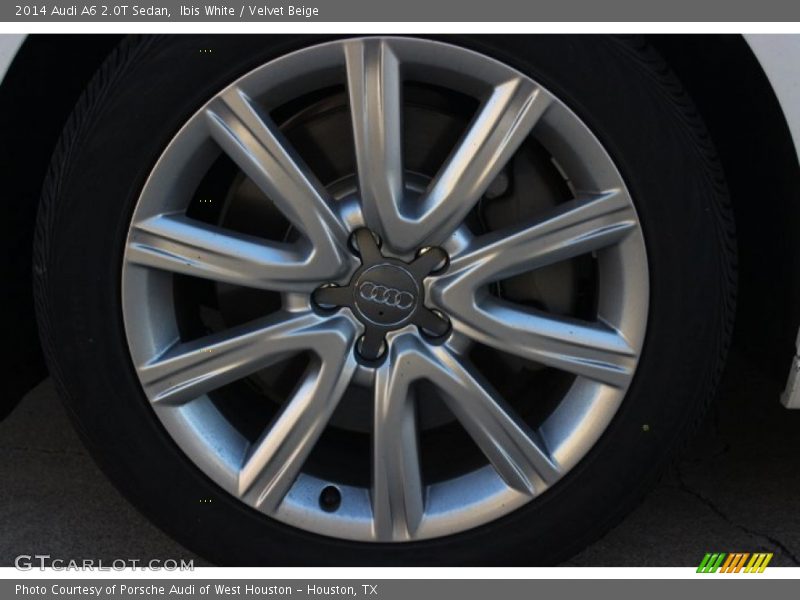 Ibis White / Velvet Beige 2014 Audi A6 2.0T Sedan