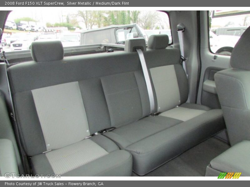 Silver Metallic / Medium/Dark Flint 2008 Ford F150 XLT SuperCrew