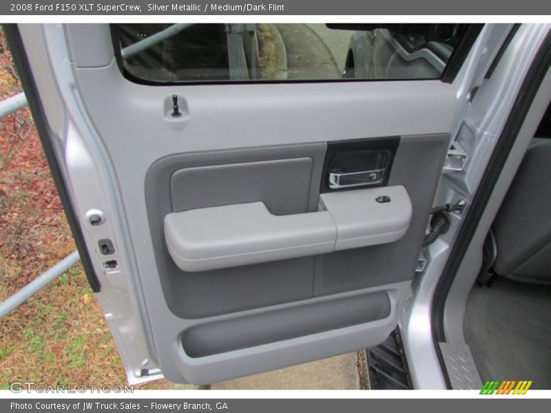 Silver Metallic / Medium/Dark Flint 2008 Ford F150 XLT SuperCrew
