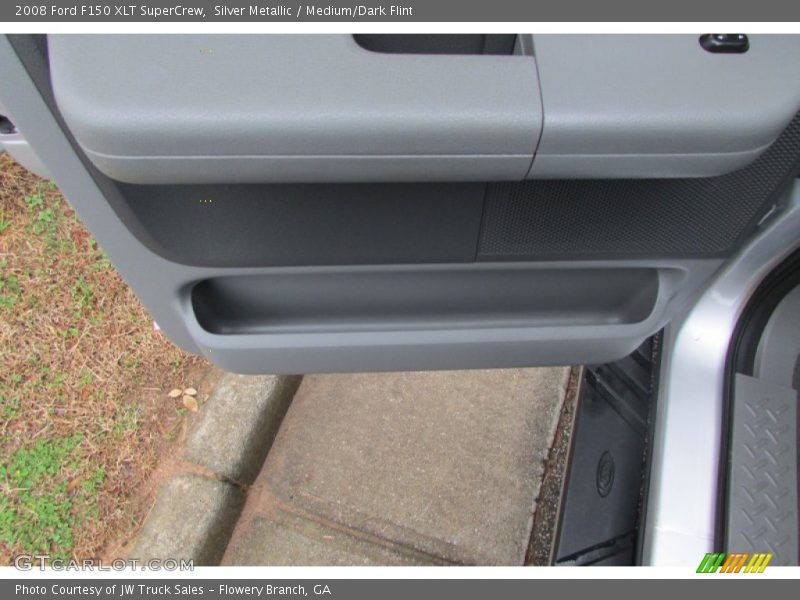 Silver Metallic / Medium/Dark Flint 2008 Ford F150 XLT SuperCrew