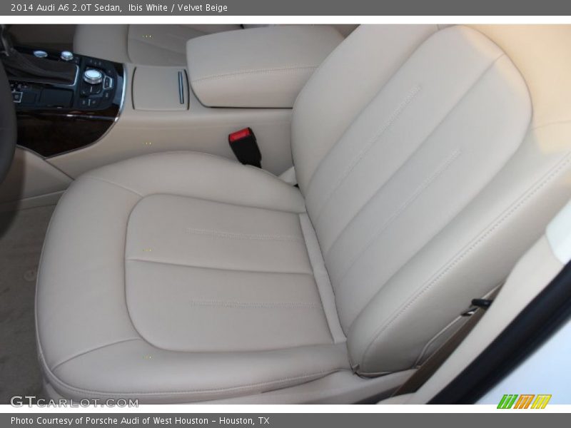 Ibis White / Velvet Beige 2014 Audi A6 2.0T Sedan