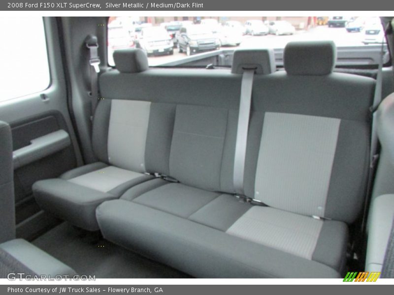 Silver Metallic / Medium/Dark Flint 2008 Ford F150 XLT SuperCrew