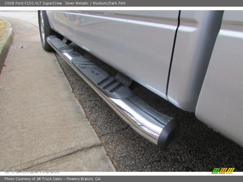 Silver Metallic / Medium/Dark Flint 2008 Ford F150 XLT SuperCrew