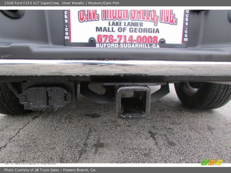 Silver Metallic / Medium/Dark Flint 2008 Ford F150 XLT SuperCrew