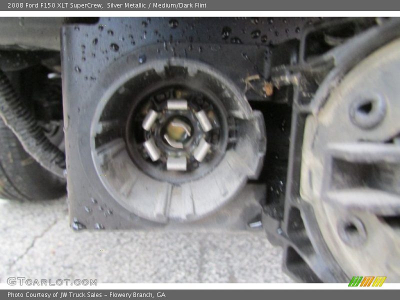 Silver Metallic / Medium/Dark Flint 2008 Ford F150 XLT SuperCrew